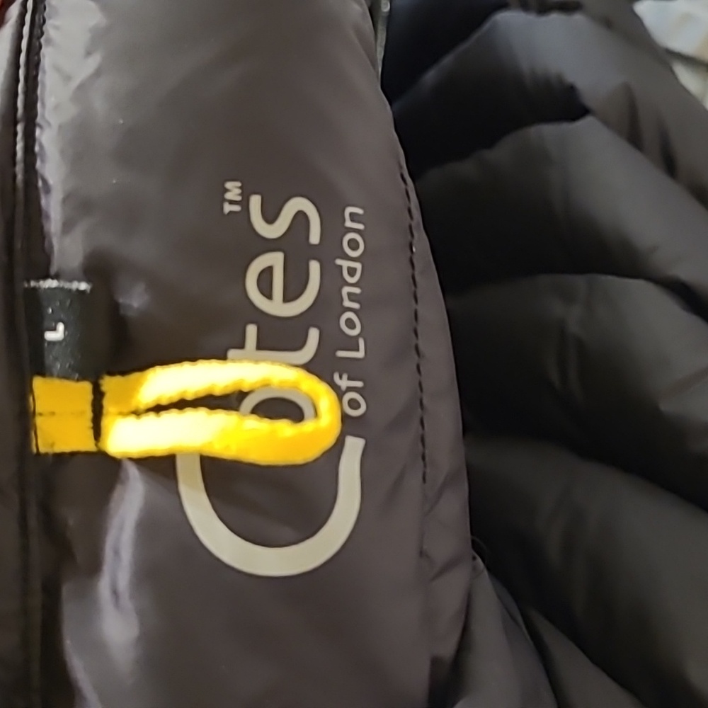 COTES OF LONDON black down puffer crop jacket - Picture 5 of 7